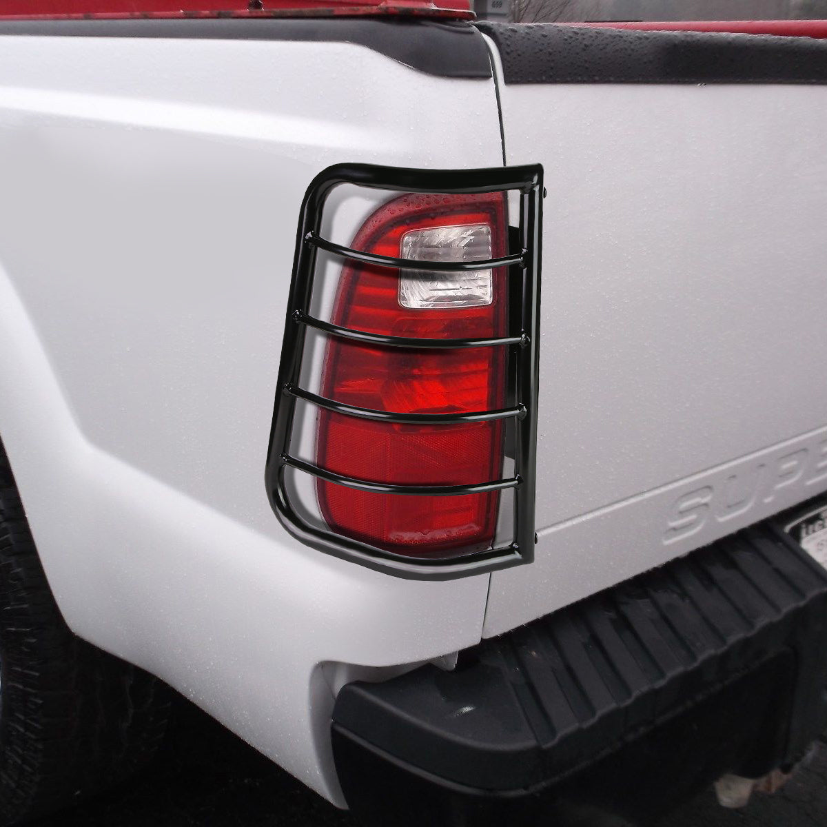 Nuvision Lighting, 00-04 Nissan Xterra Bolt-On Tail Light Guards - Stainless Steel