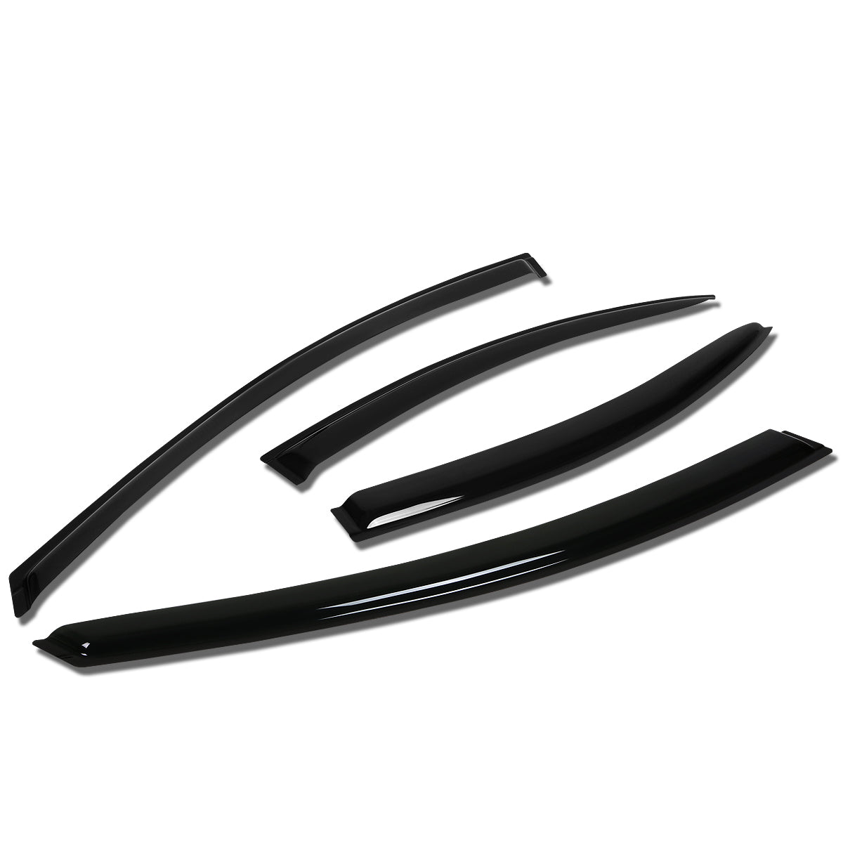 CAAP, 00-05 Dodge Neon 00-01 Plymouth Neon Tape-On Wind Deflectors Window Visors