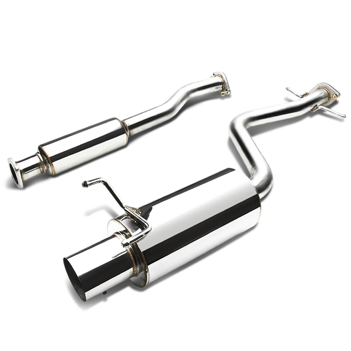 J2 Engineering, 01-05 Lexus IS300 Catback Exhaust System w/4 in. OD Muffler Tip