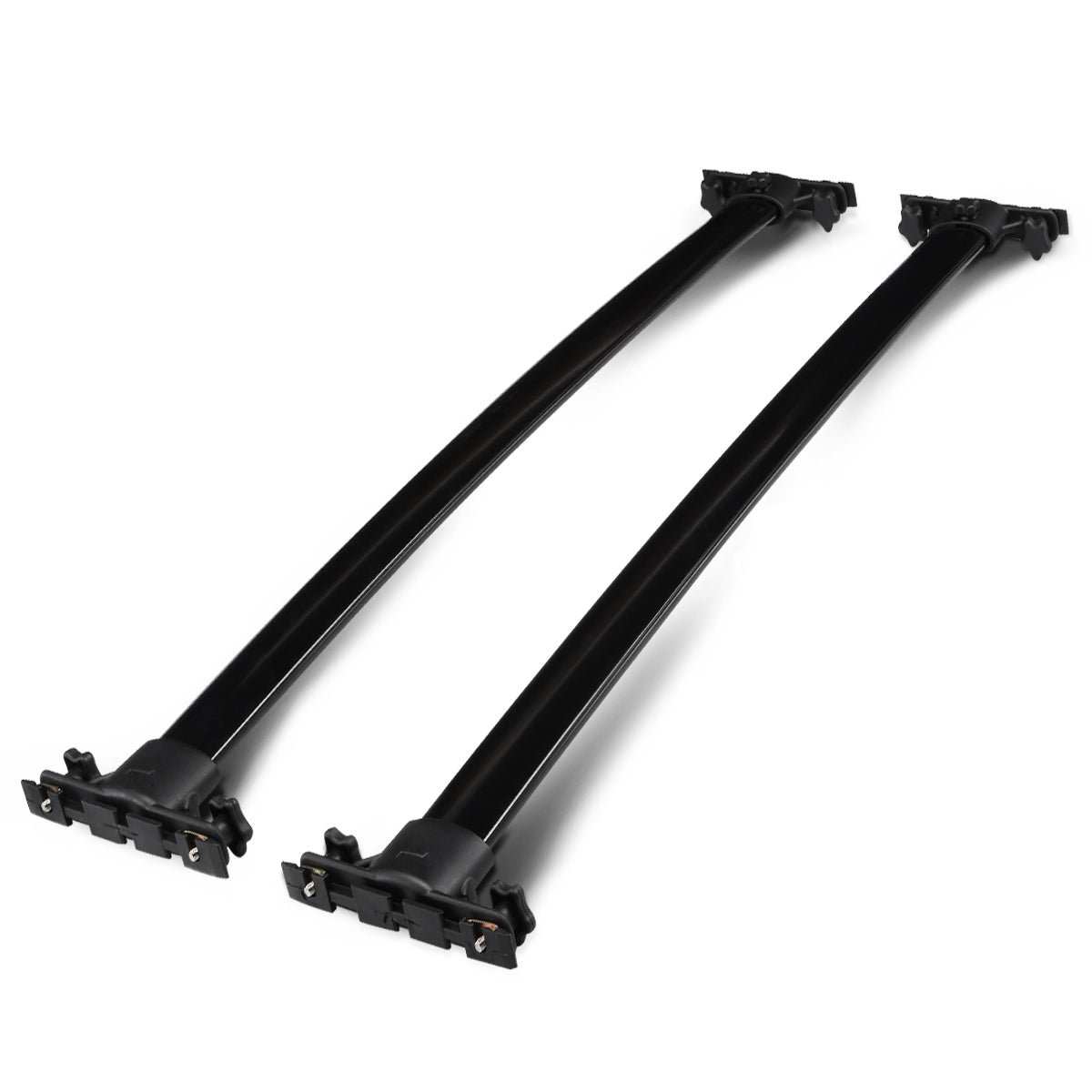 DNA Motoring, 01-07 Toyota Highlander Factory Style Roof Rack Cross Bars - Aluminum