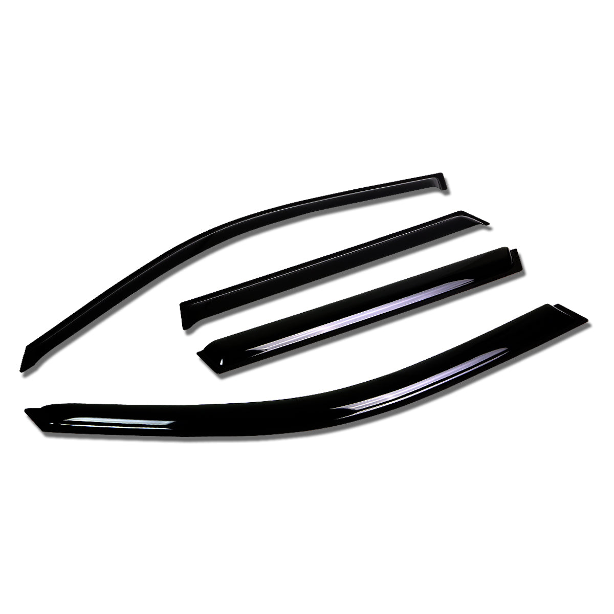 CAAP, 01-10 BMW X5 Tape-On Wind Deflectors Window Visors