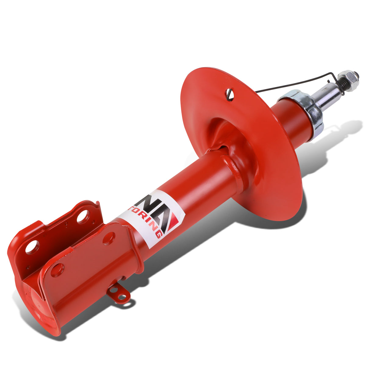 DNA Motoring, 01-10 Chrysler PT Cruiser Front Gas Shock Absorber - Red - Factory Style