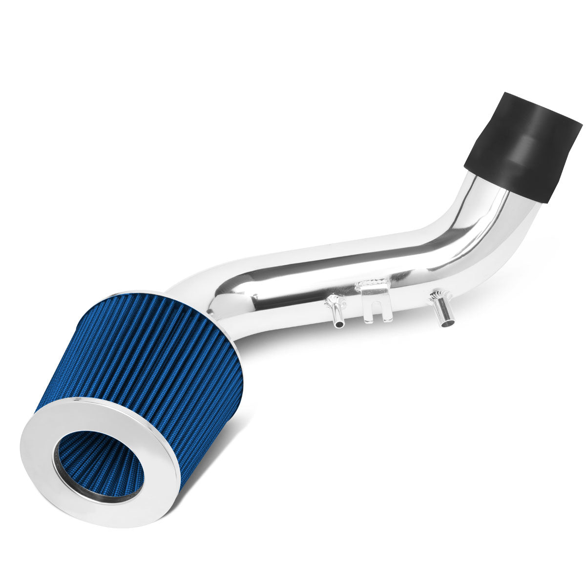 J2 Engineering, 02-05 Honda Civic Si Aluminum Short Ram Air Intake w/Blue Cone Filter