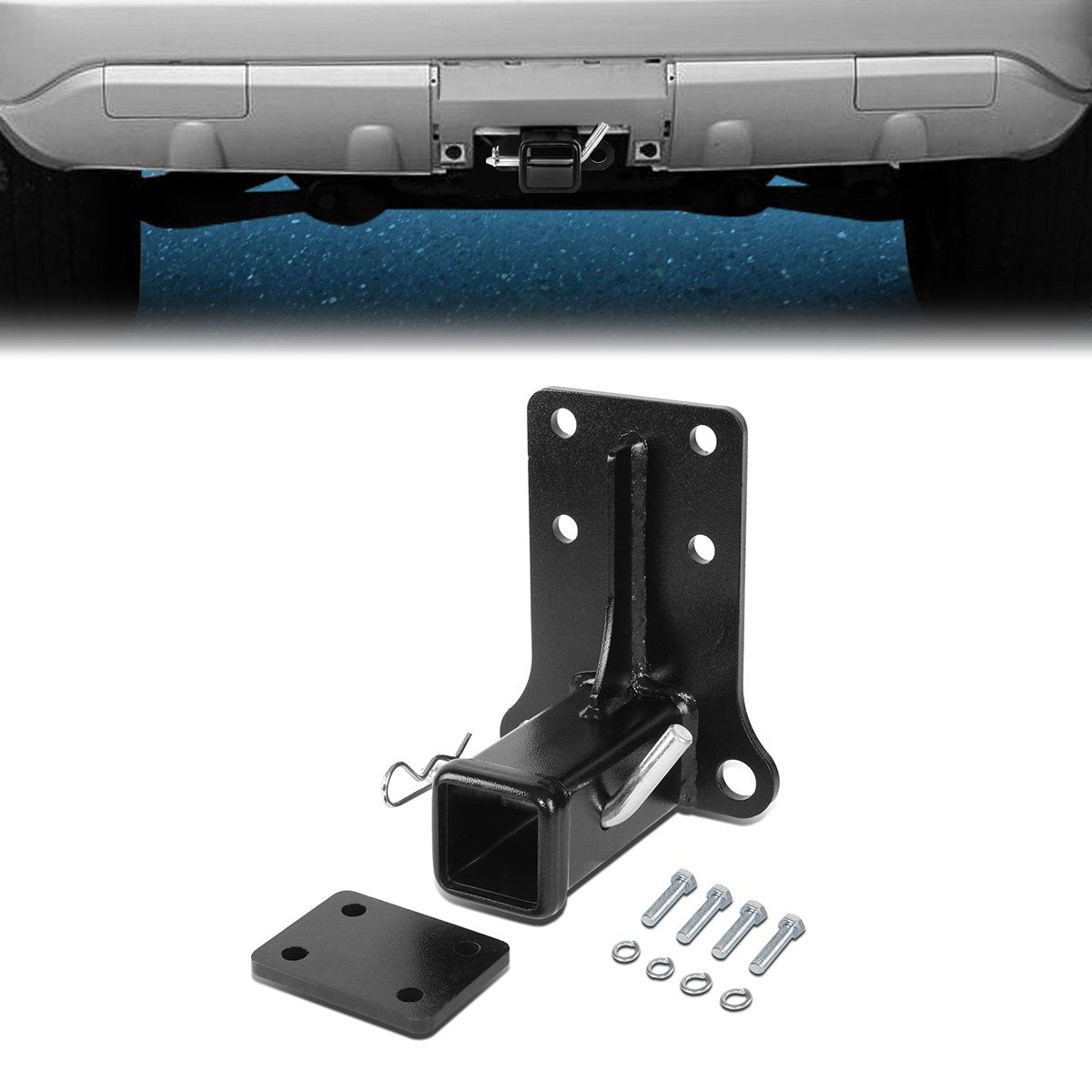 CAAP, 02-05 Mercedes-Benz ML500 ML350 98-02 ML320 ML430 Class-3 2" Tow Hitch Receiver w/Hitch Pin