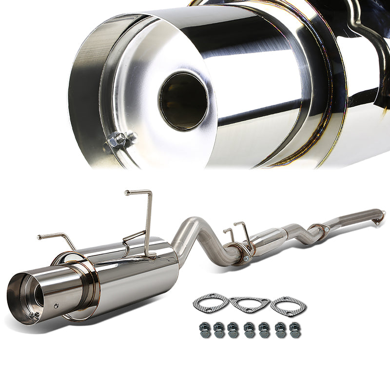 J2 Engineering, 02-06 Acura RSX DC5 Base Catback Exhaust w/4 in. OD Muffler Tip