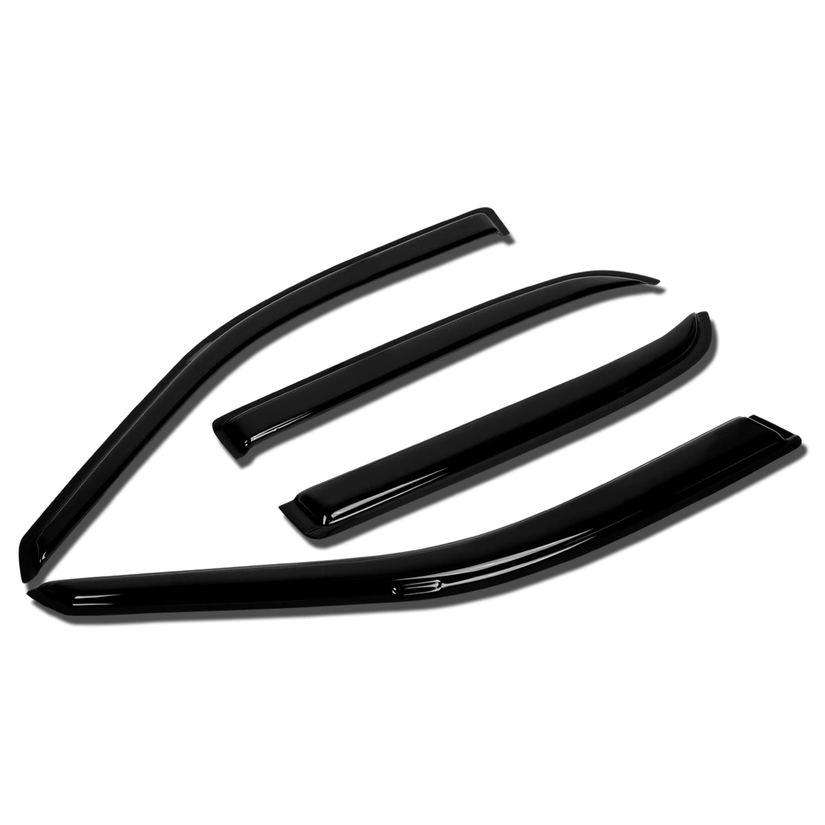 CAAP, 02-11 Ford Crown Victoria LWB Tape-On Wind Deflectors Window Visors