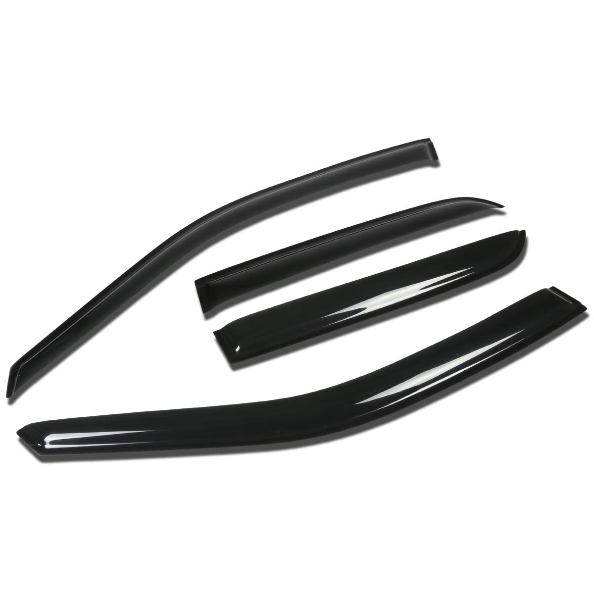 CAAP, 04-06 Cadillac SRX Tape-On Wind Deflectors Window Visors