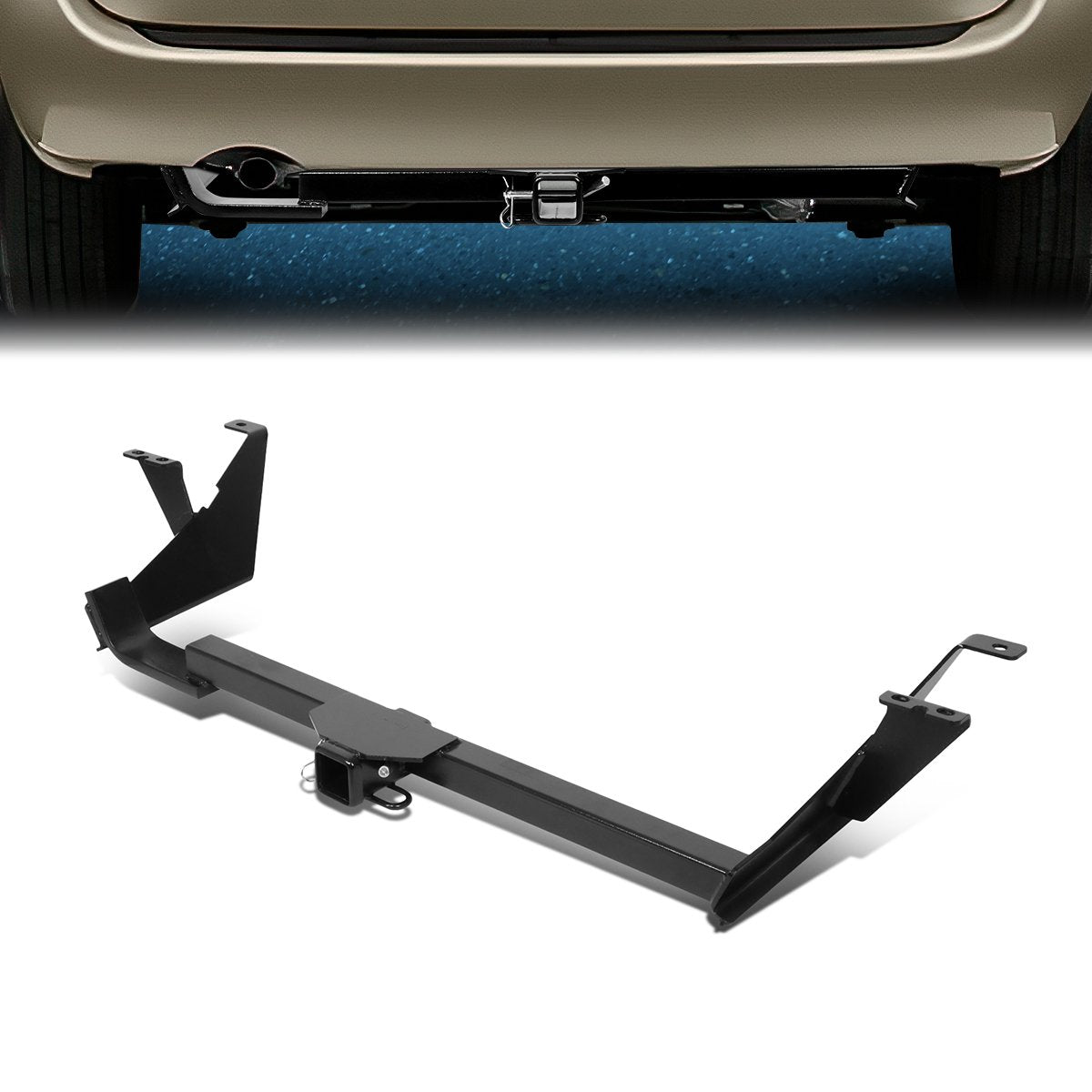 CAAP, 04-07 Chrysler Town & Country Dodge Caravan Class-3 2" Tow Hitch Receiver w/Hitch Pin