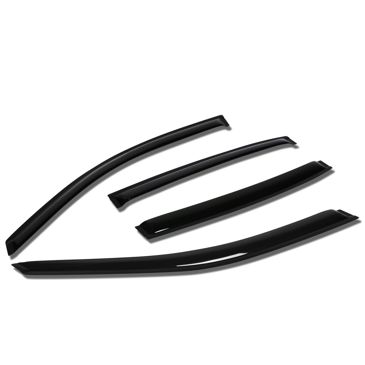 CAAP, 04-08 Chevy Malibu Tape-On Wind Deflectors Window Visors