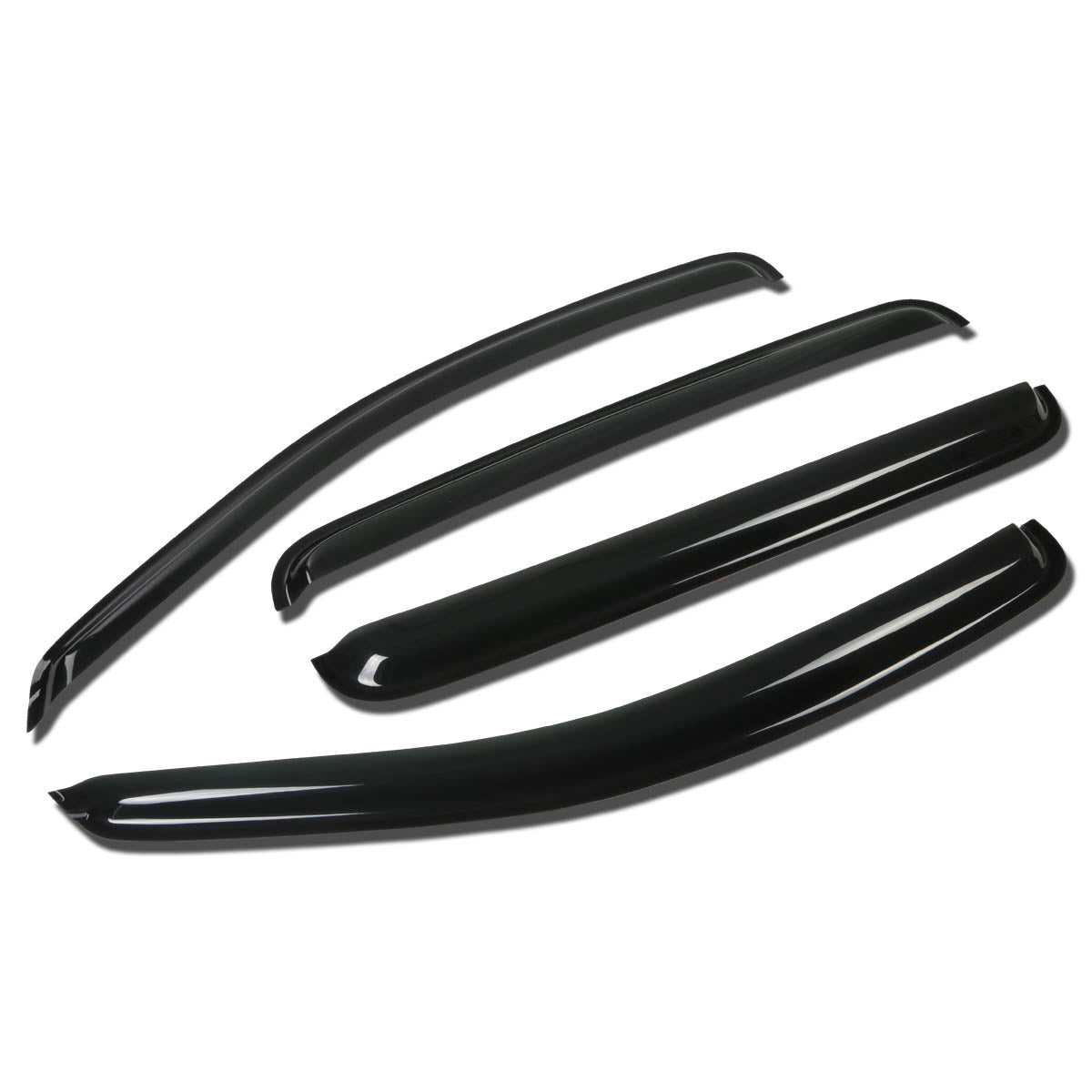 CAAP, 04-09 Dodge Durango Tape-On Wind Deflectors Window Visors