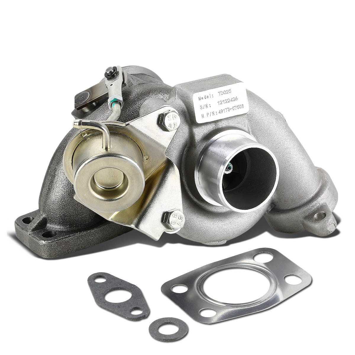 J2 Engineering, 04-13 Volvo S40 Ford Fiesta VI Peugeot 206 Focus II Fusion Fiat Scudo Mjt JTD TDCi - 90HP TD025 Turbo Charger