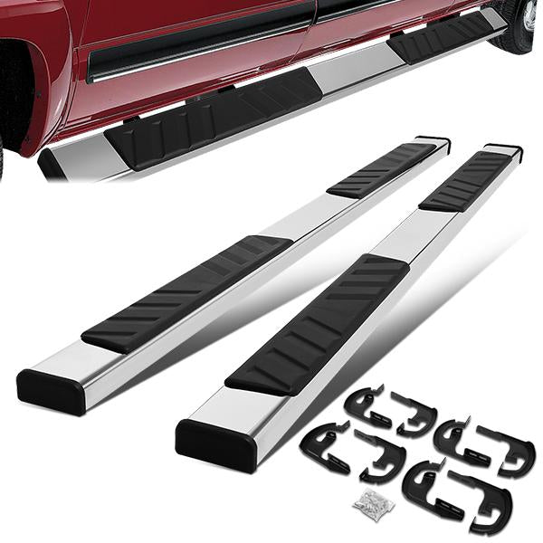 CAAP, 04-14 Ford F150 Crew Cab 5" OD Side Step Bar Running Boards - Stainless Steel