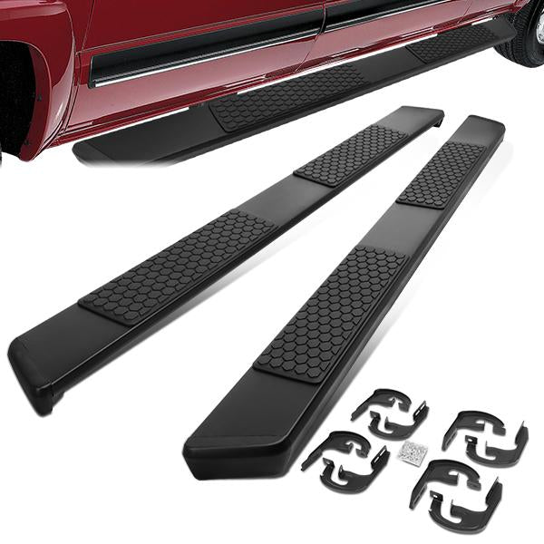 CAAP, 04-14 Ford F150 Super Cab 5" Wide Flat Side Step Bar Running Board - Black