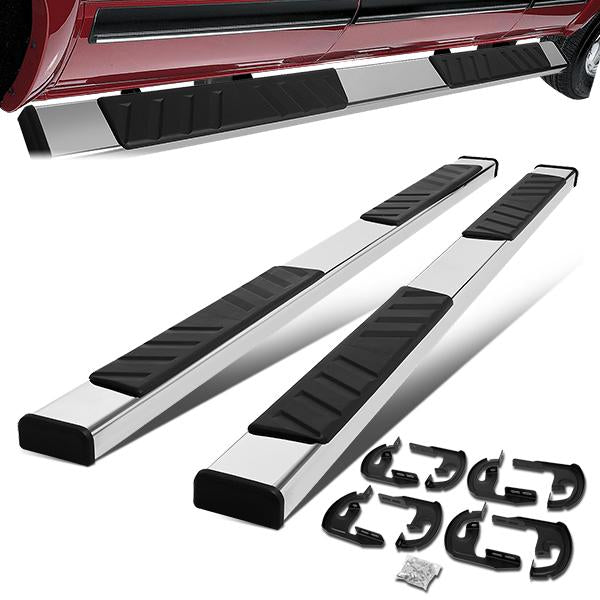 CAAP, 04-14 Ford F150 Super Extended Cab 4.9"OD Step Bar Running Board - Stainless Steel