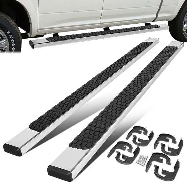 CAAP, 04-14 Ford F150 Super/Extended Cab 5" Flat Side Step Bar Running Boards - Stainless Steel