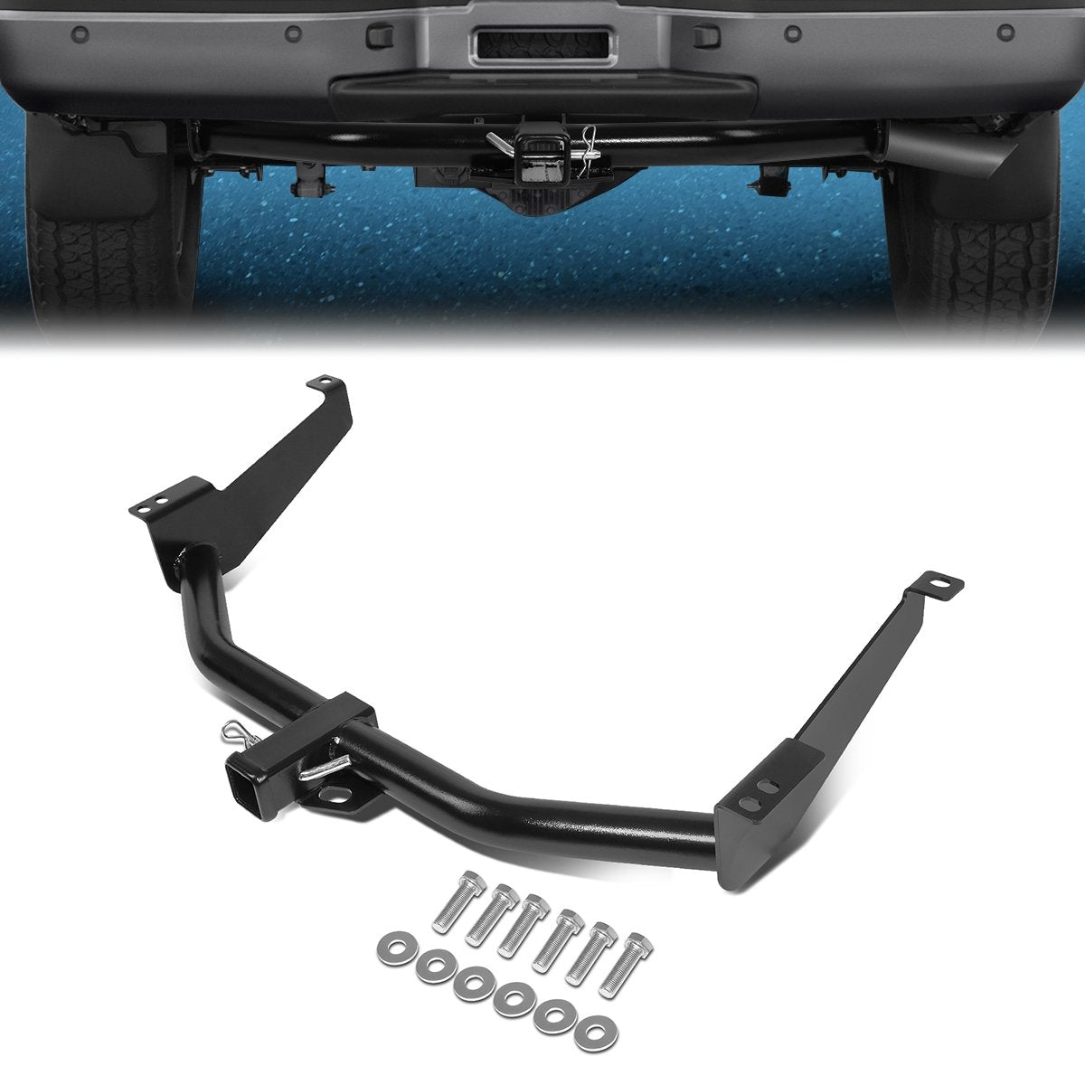 CAAP, 04-15 Nissan Titan Class-3 2" Tow Hitch Receiver w/Hitch Pin