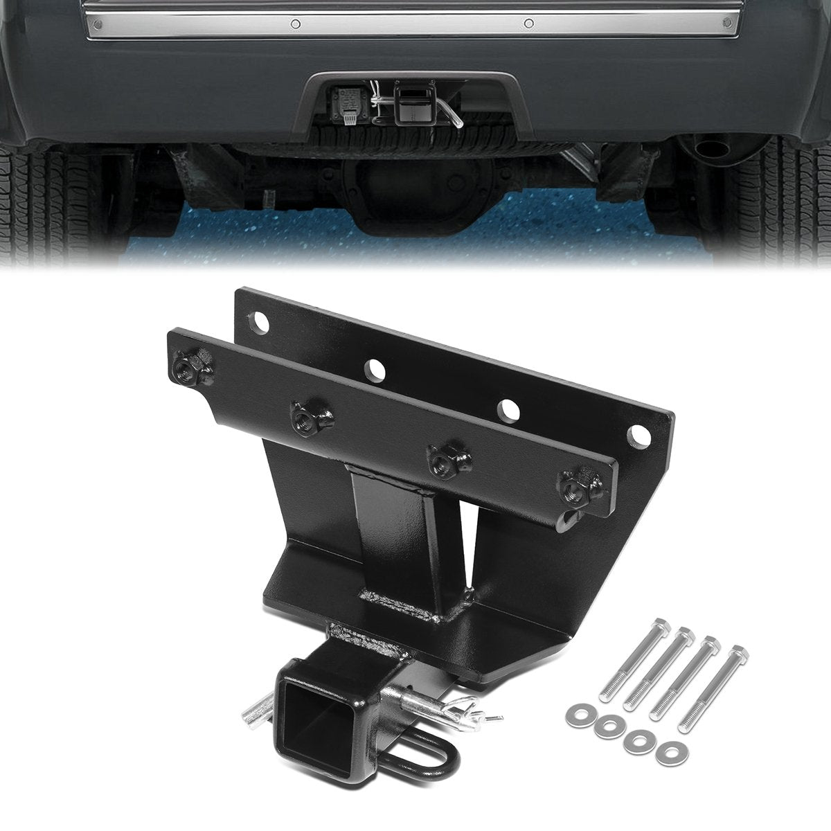 CAAP, 05-10 Jeep Grand Cherokee WK Class-3 2" Tow Hitch Receiver w/Hitch Pin