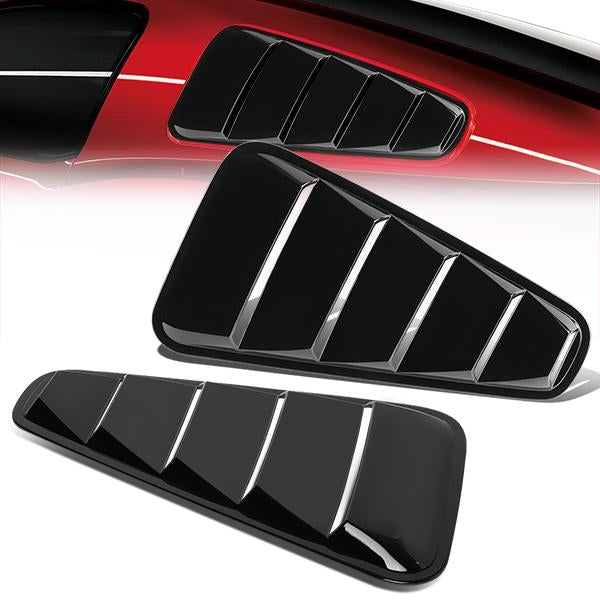 CAAP, 05-14 Ford Mustang Coupe Rear Quarter Vent Window Louvers