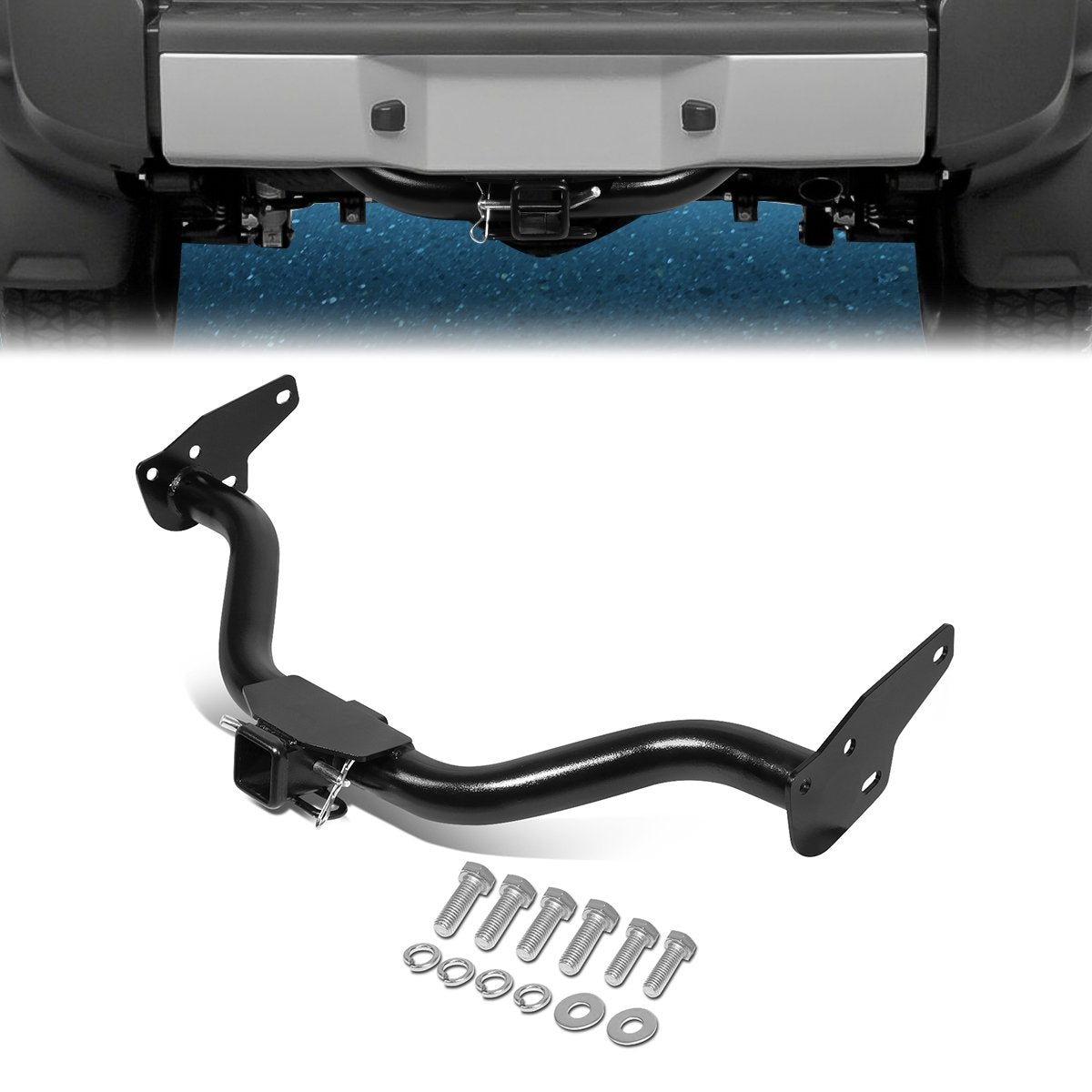 CAAP, 05-15 Nissan Xterra Class-3 2" Tow Hitch Receiver w/Hitch Pin