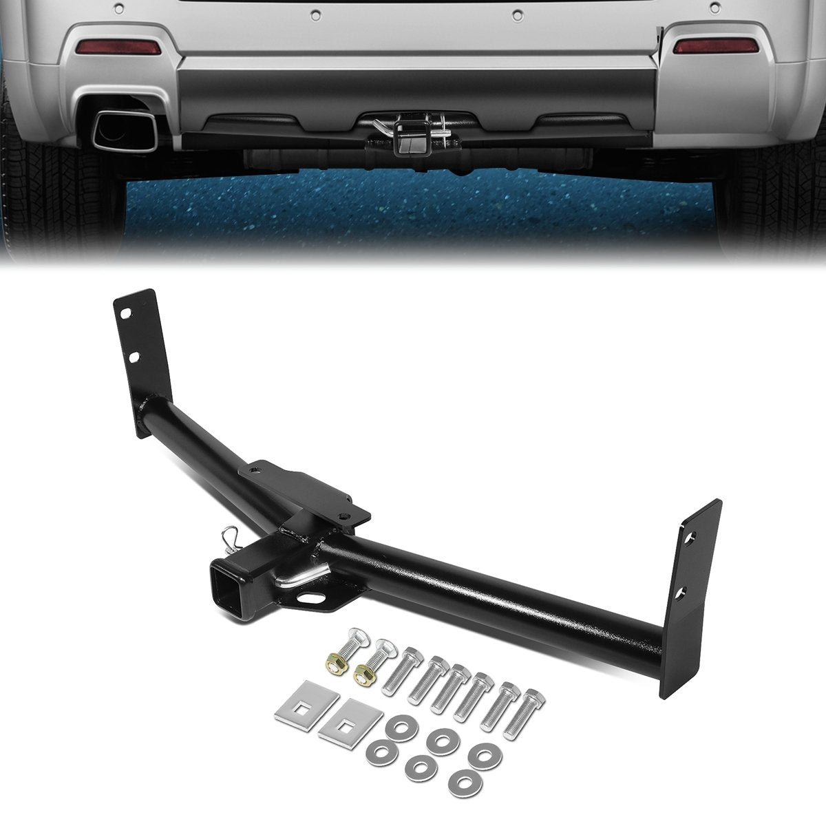 CAAP, 05-17 Chevy Equinox 06-09 Pontiac Torrent Class-3 2" Tow Hitch Receiver w/Hitch Pin