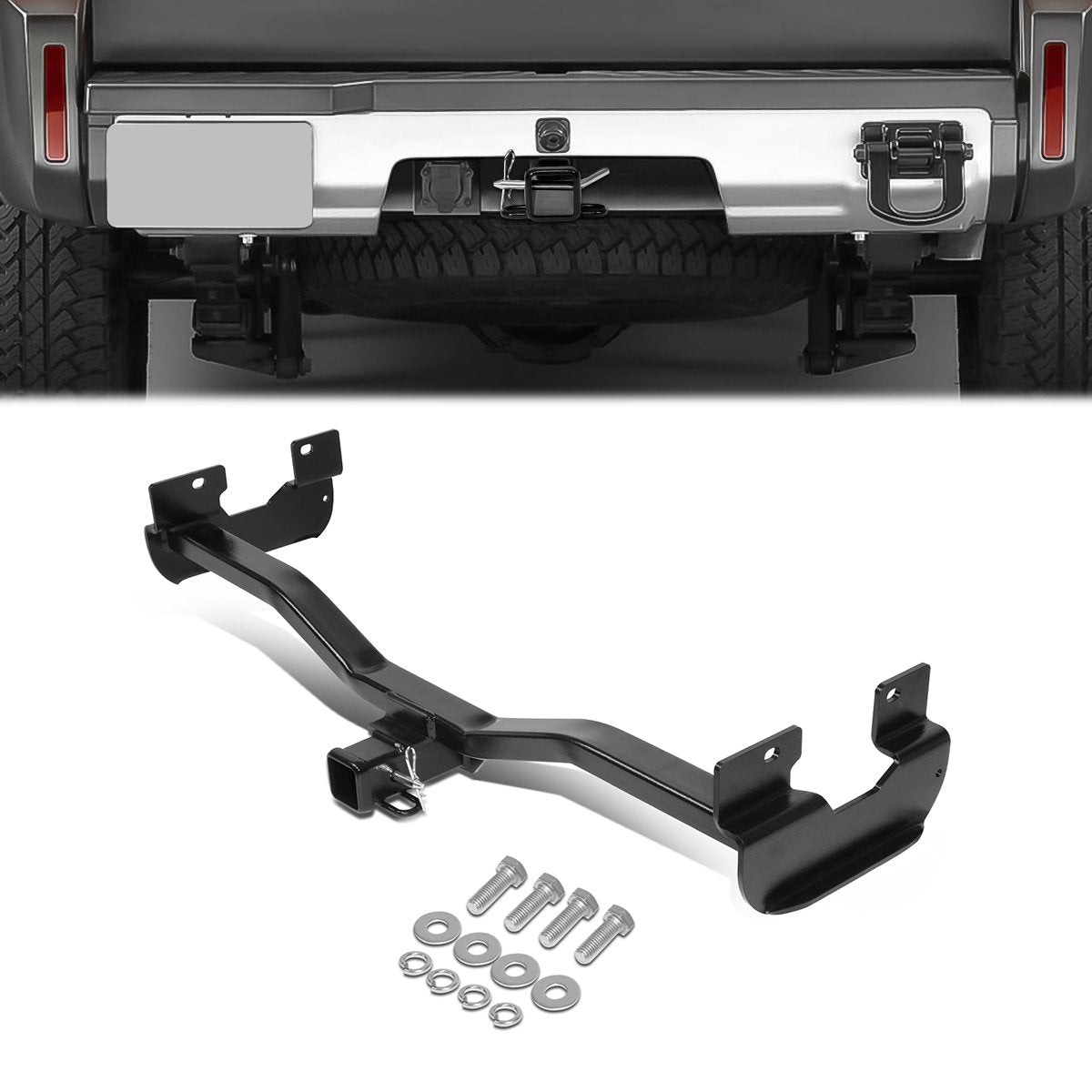 CAAP, 06-10 Hummer H3 Class-3 2" Tow Hitch Receiver w/Hitch Pin