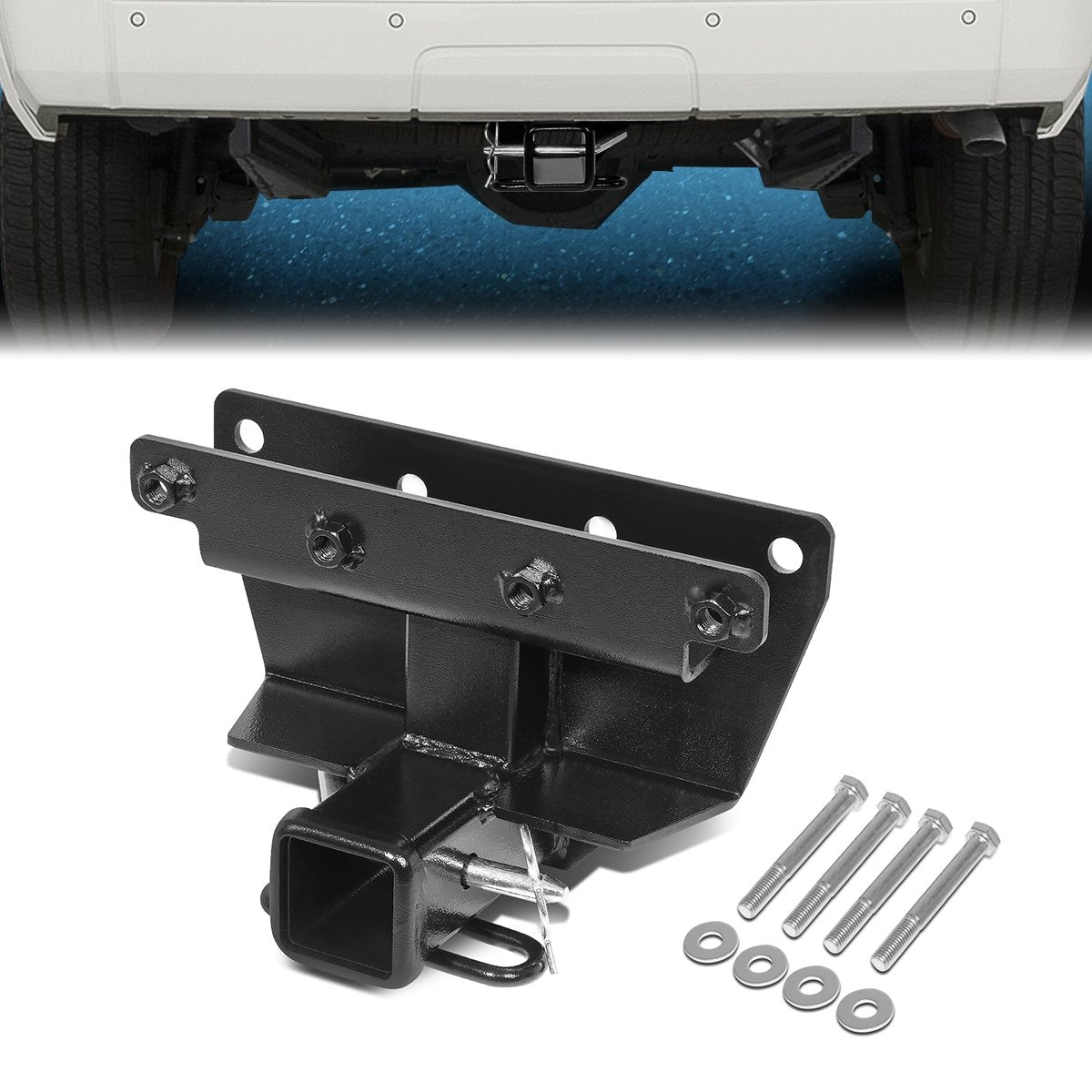 CAAP, 06-10 Jeep Commander XK Class-3 2" Tow Hitch Receiver w/Hitch Pin