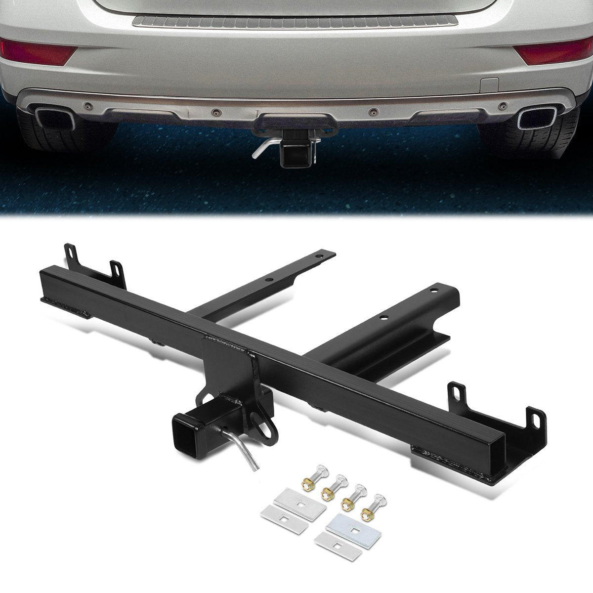 CAAP, 06-11 Mercedes-Benz ML250 ML55 ML320 ML500 Class-3 2" Tow Hitch Receiver w/Hitch Pin