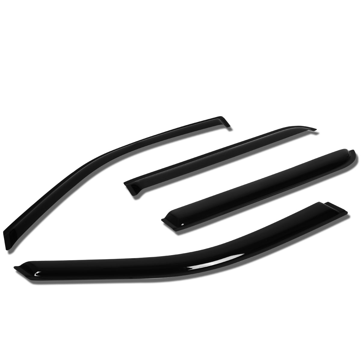 CAAP, 07-10 Ford Explorer Sport Trac Tape-On Wind Deflectors Window Visors