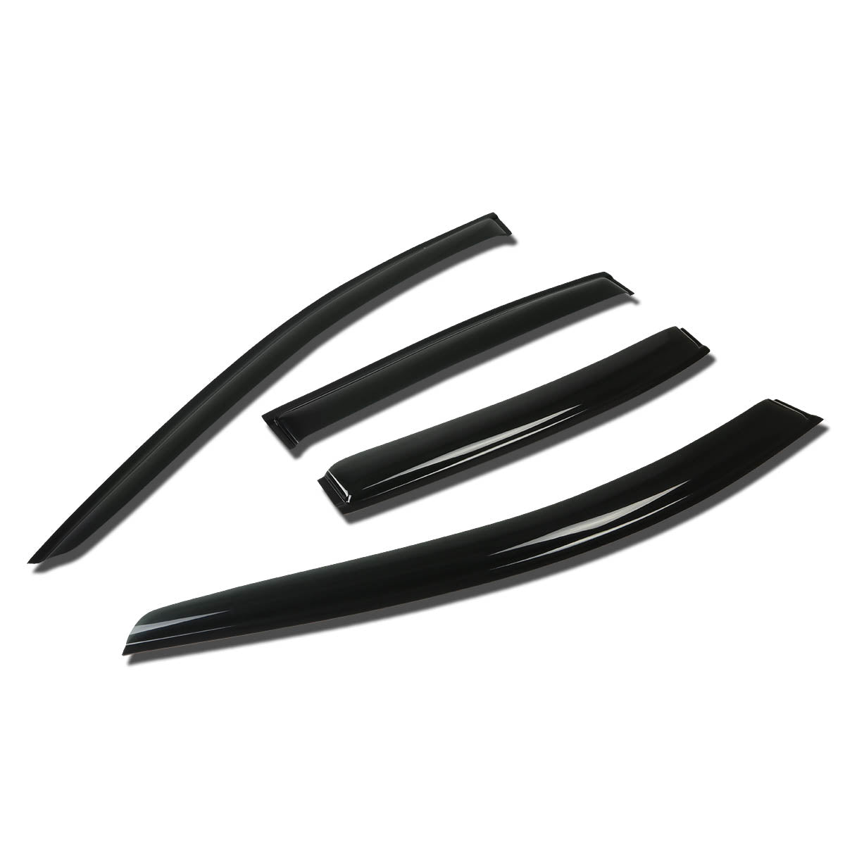 CAAP, 08-12 Chevrolet Malibu Tape-On Wind Deflectors Window Visors