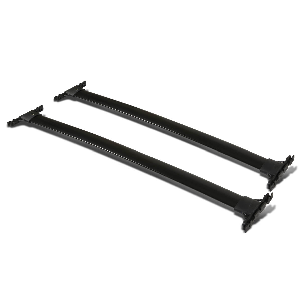 DNA Motoring, 08-13 Toyota Highlander Factory Style Roof Rack Cross Bars - Aluminum