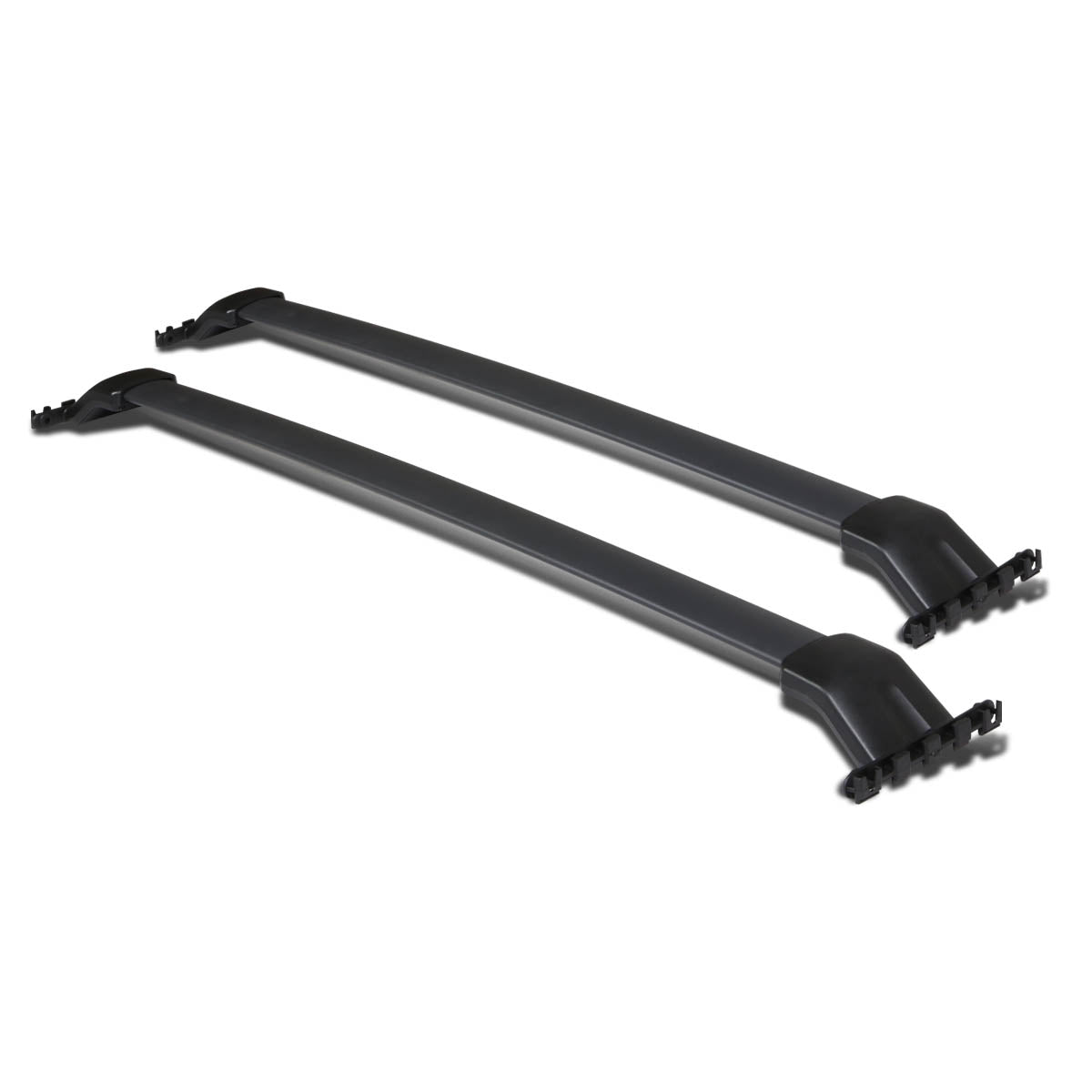 DNA Motoring, 09-15 Honda Pilot Factory Style Roof Rack Cross Bars - Aluminum