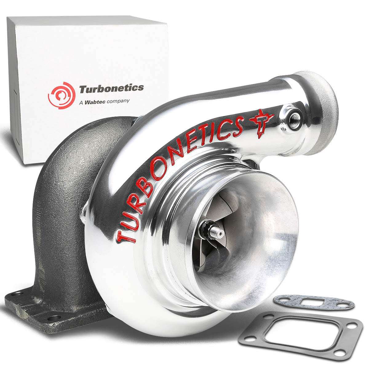 J2 Engineering, 10997 60 Series Journal Bearing T4 AR.81 3 in. V-Band 650HP Turbo Charger