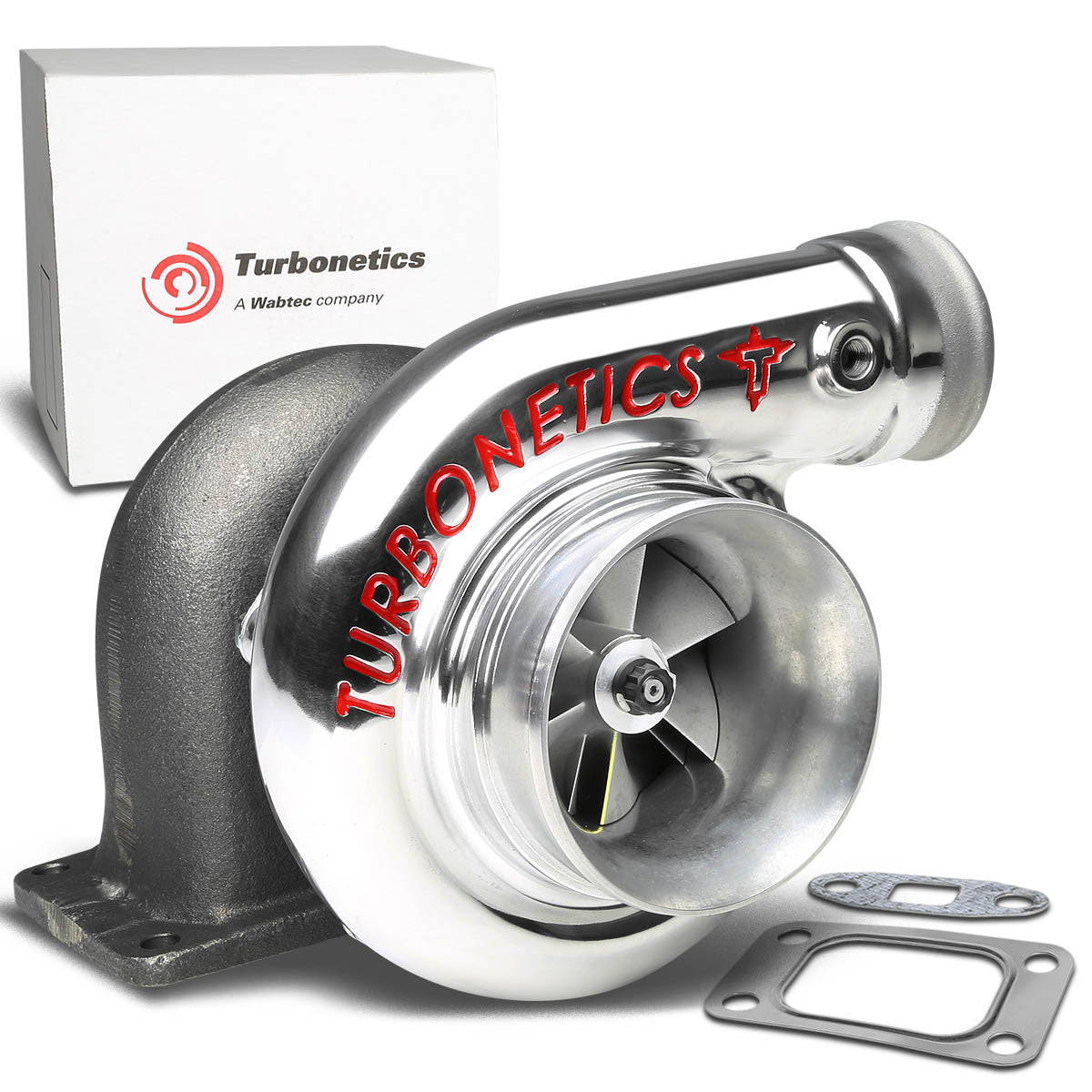 J2 Engineering, 11832 60 Series Journal Bearing T3 AR.65 3 in. V-Band 475HPP Turbo Charger