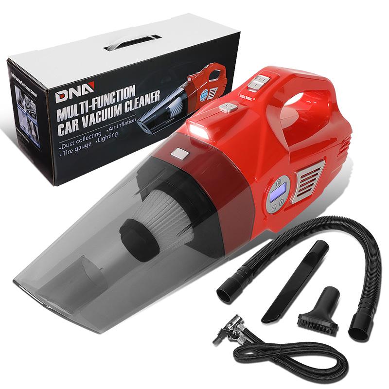 DNA Motoring, 12V 70W Portable Handheld Multi-Function Corded Car Mini Vacuum Cleaner [A Variety of Color Options]