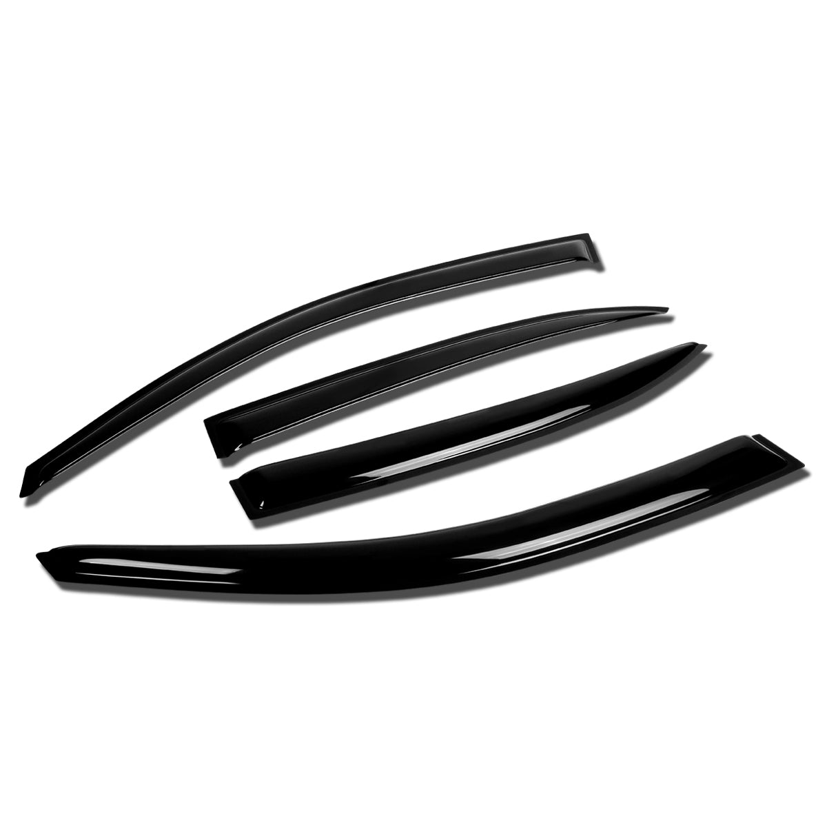 CAAP, 13-16 Chevy Malibu Chevy Malibu Limited Tape-On Wind Deflectors Window Visors