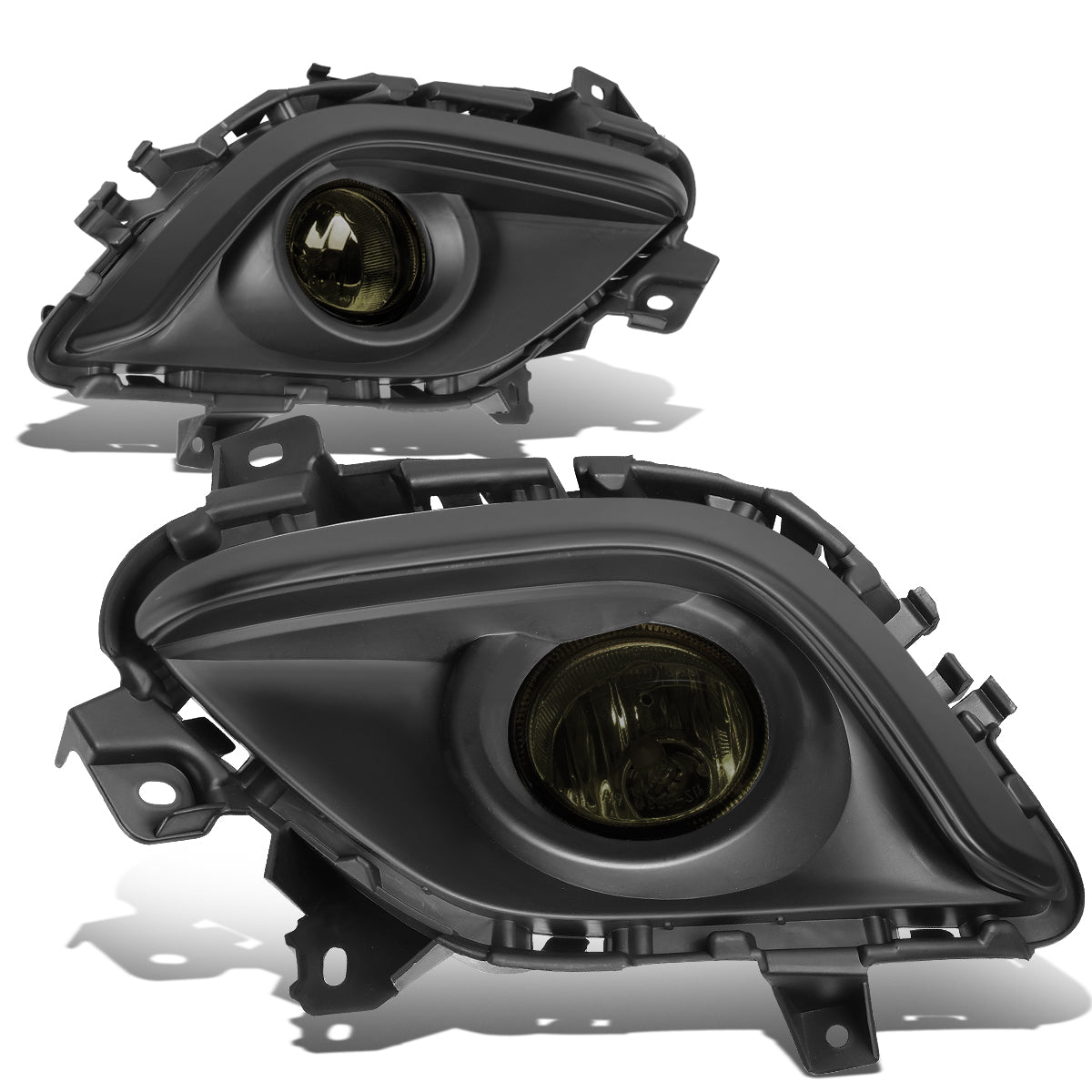 DNA Motoring, 14-16 Mazda 6 Smoked Lens Fog Lights - w/Bezel+Switch+Bulbs