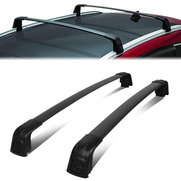 DNA Motoring, 16-19 Kia Sportage Aluminum Roof Rack Side Rail Cross Bar