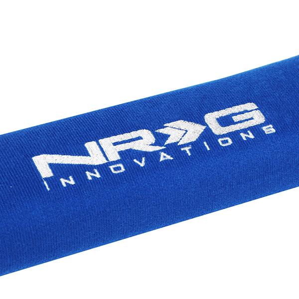 NRG Innovations, 2.5 in. Wide x 11 in. Long Harness/Seat Belt Pads - SBP-27BL