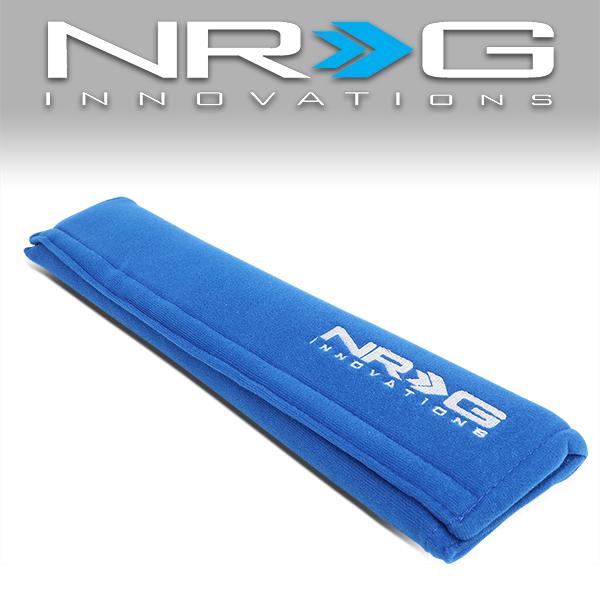 NRG Innovations, 3.5 in. Wide x 17 in. Long Harness/Seat Belt Pads - SBP-35BL