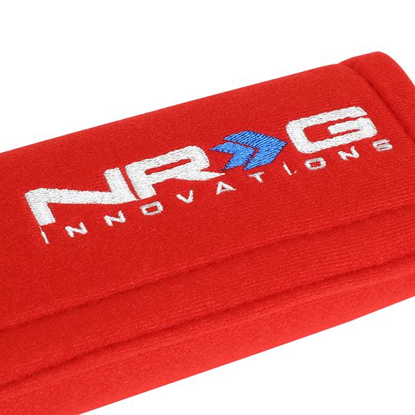 NRG Innovations, 3.5 in. Wide x 17 in. Long Harness/Seat Belt Pads - SBP-35RD