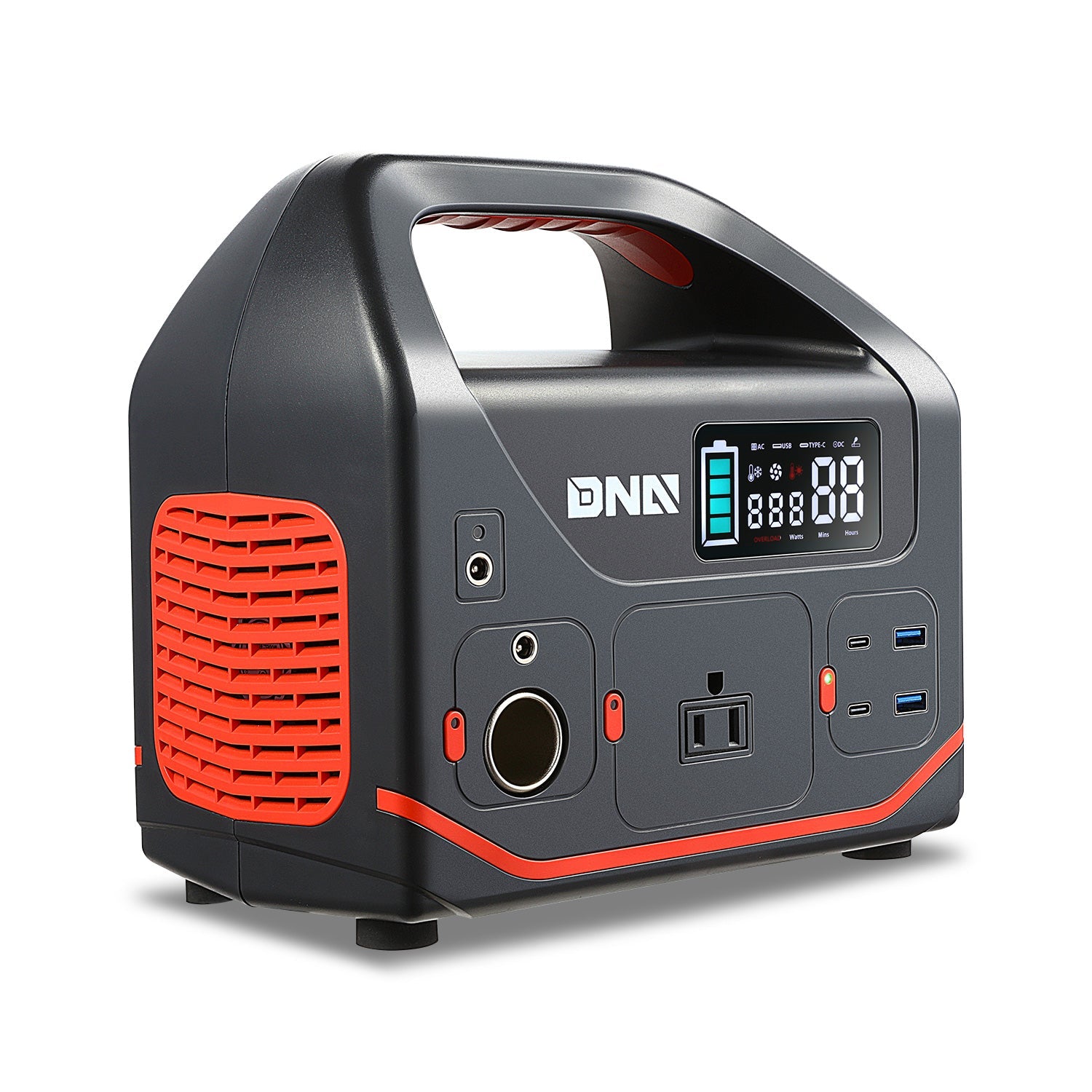 DNA Motoring, 300W Portable Power Station (Solar Generator)