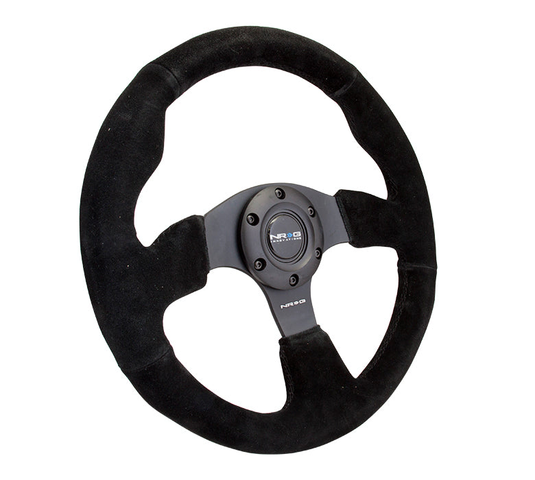 NRG Innovations, 320mm Suede Grip Steering Wheel - RST-012S