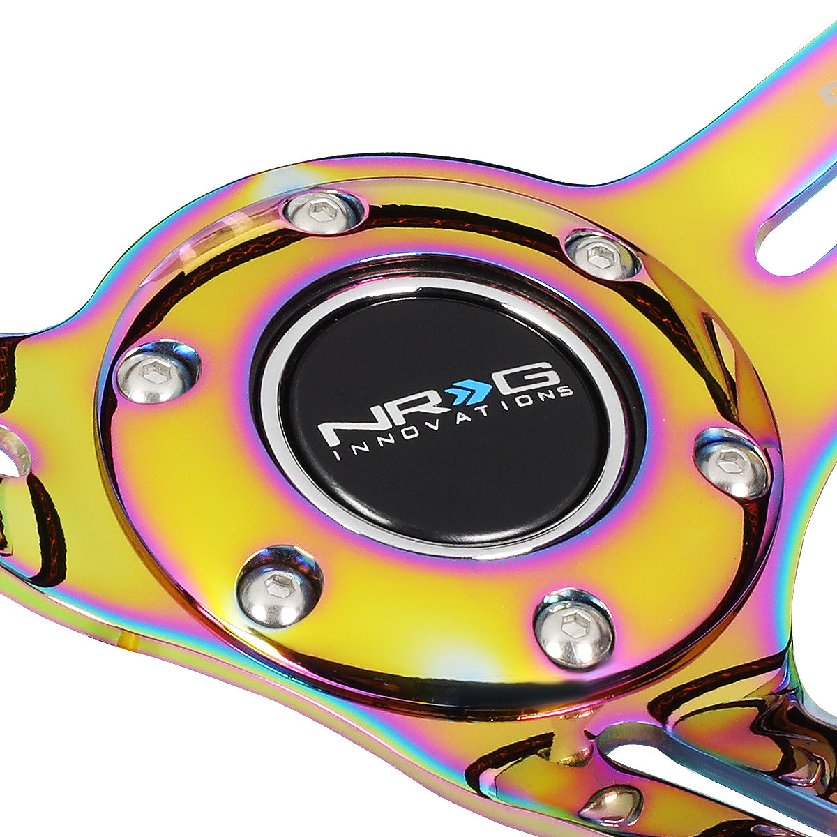 NRG Innovations, 350mm 3 in. Deep Dish Suede Grip Steering Wheel - RST-018S-MCRS