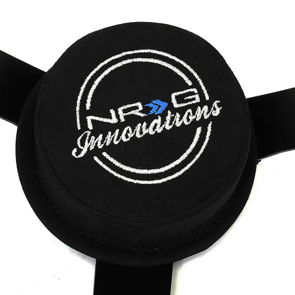 NRG Innovations, 380mm 3 in. Deep Dish Alcantara Grip Steering Wheel - RST-380MB-A