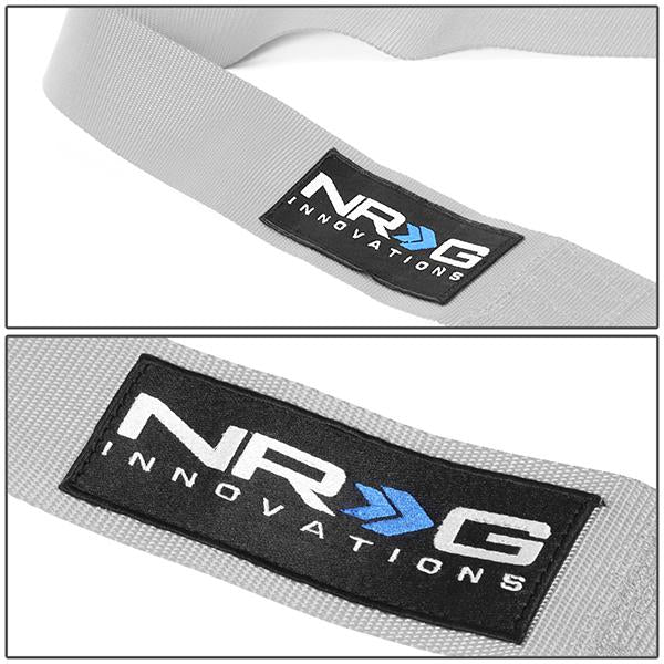 NRG Innovations, 5 Point Cam Lock Racing Seat Belt Harness - SBH-RS5PCGY