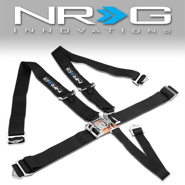 NRG Innovations, 5 Point Latch & Link Racing Seat Belt Harness - SBH-5PCBK