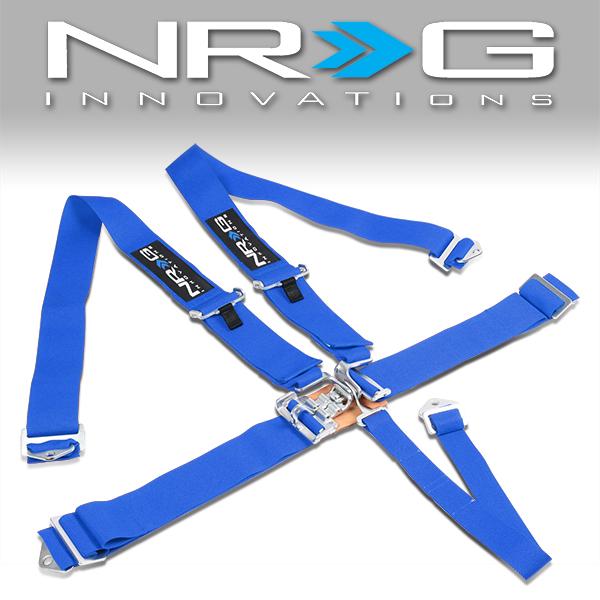 NRG Innovations, 5 Point Latch & Link Racing Seat Belt Harness - SBH-5PCBL