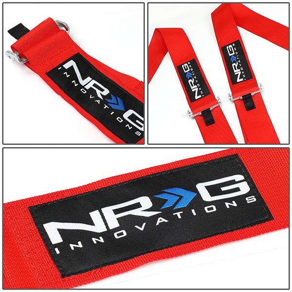 NRG Innovations, 5 Point Latch & Link Racing Seat Belt Harness - SBH-5PCRD