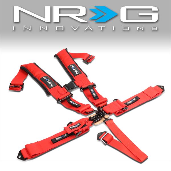 NRG Innovations, 5 Point Latch & Link Racing Seat Belt Harness - SBH-5PCRD-620