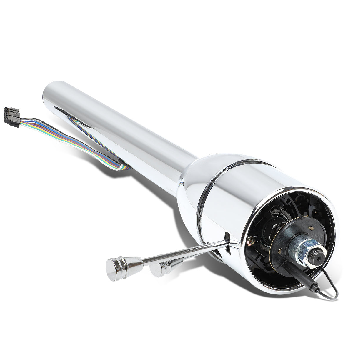 CAAP, 55-59 Chevy GM Hot Rod Manual MT Column Shift Models 28" Steering Column - Stainless Steel